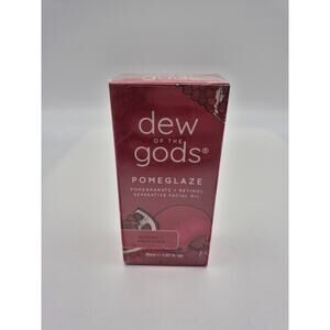 Dew of the Gods Pomeglaze Pomegranate Retinol Repairative Facial Oil 1.01 oz NEW